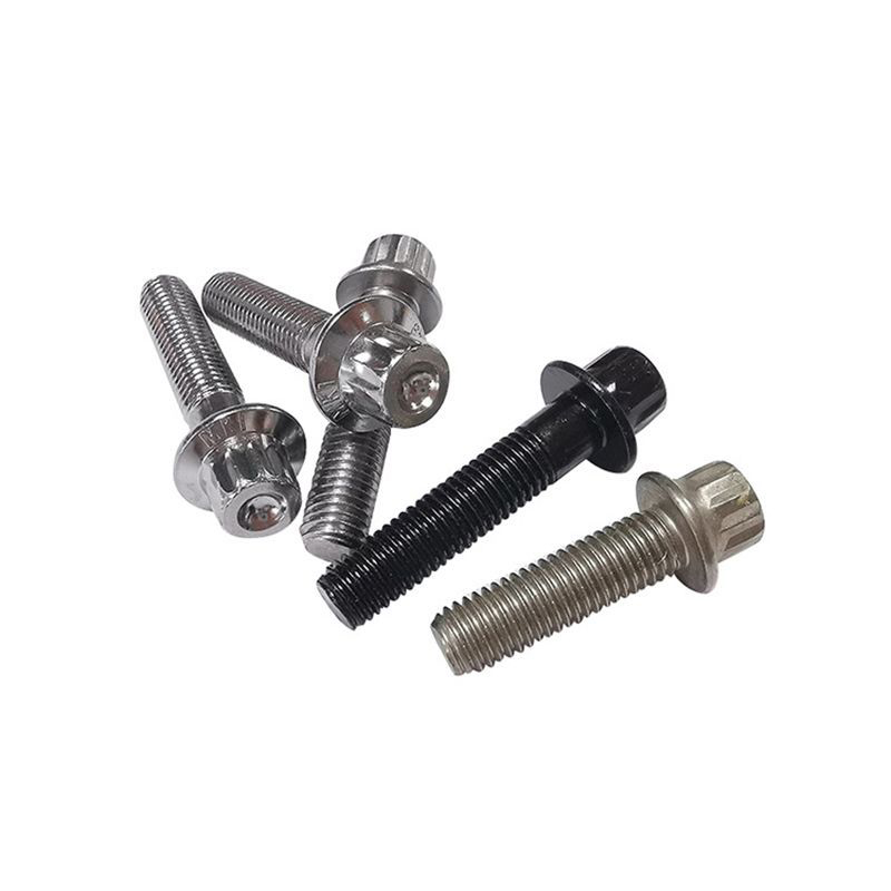 လျှော့ချ Shanks နှင့်အတူ 12 point flange ဝက်အူ