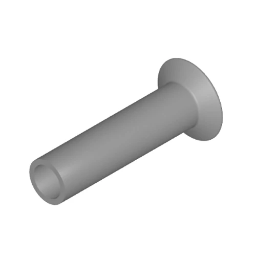 120 ဒီဂရီကောင်တီခေါင်းကိုက် roubular rivets screw နှစ်ခု - nonferruous သတ္တု