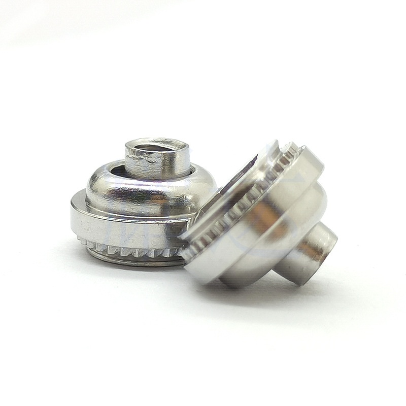 400 စီးရီးများ stainless floating ရှည်လျား clinching nut