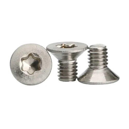 6 -lobe 90 ဒီဂရီပြားခေါင်းပေါ် screw နှစ်ခု