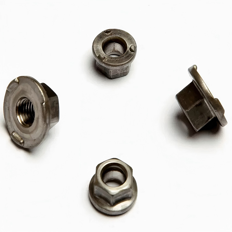 6 အနားကွပ်ရှိသော Hex Weld Nut