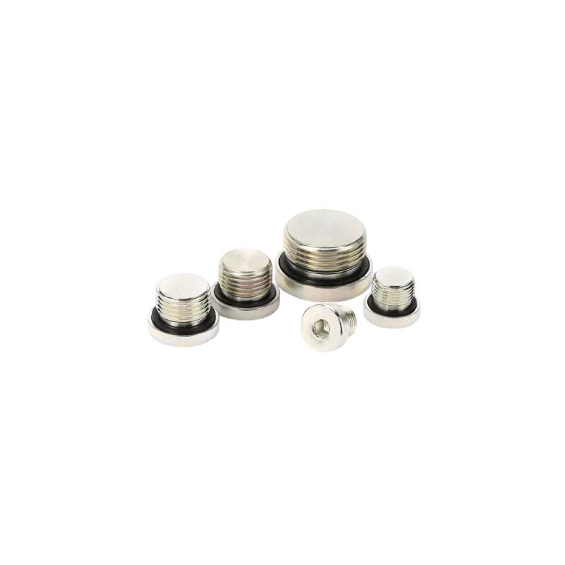 BSP Male Captive Seal Internal Hex Plug