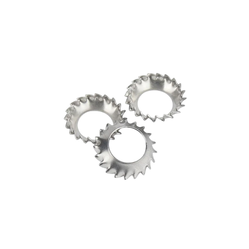 Countersunk ပြင်ပသွားများကို အဆာဖြတ်ထားသော Conical Lock Washers