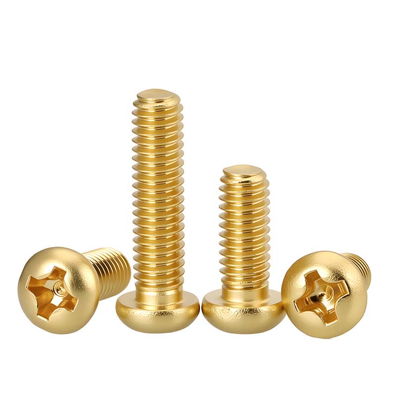 Cross Recessed cheese head screw နှစ်ခု