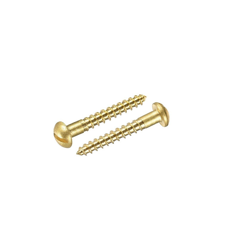 DIN 96 Slotted Round Head Single Thread Wood Screws များ