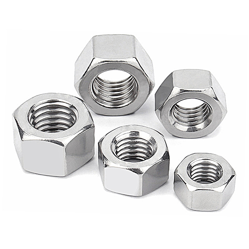 နှစ်ဆ Chamfered hex အခွံမာသီး