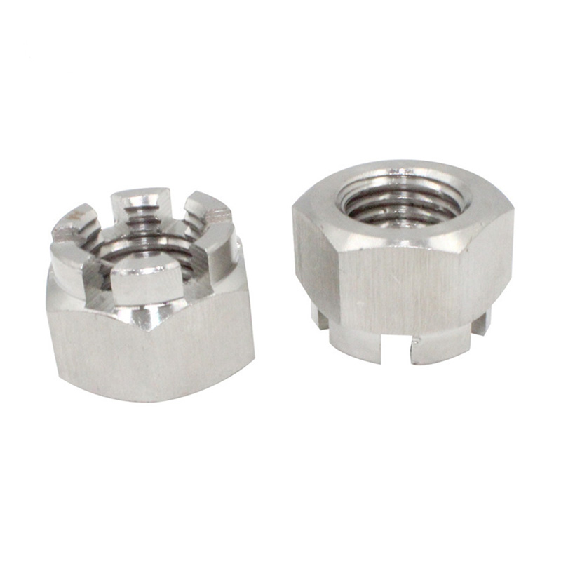 slot နှင့်အတူ dual function သရဖူ nut