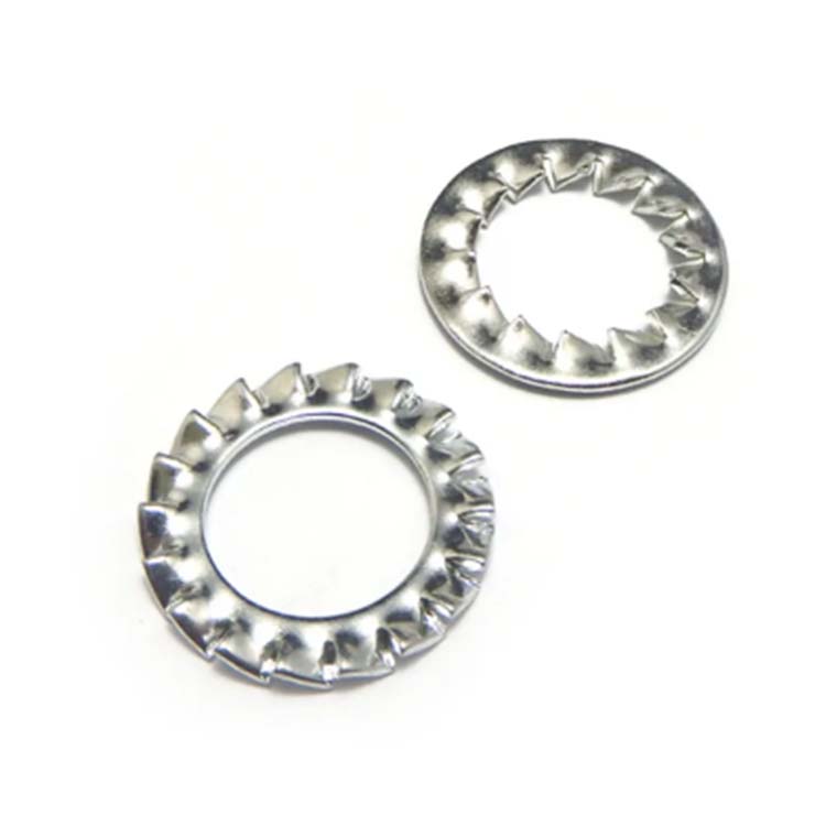 ပြင်ပအံသွားများကို serrated သော့ခတ်အဝတ်လျှော်