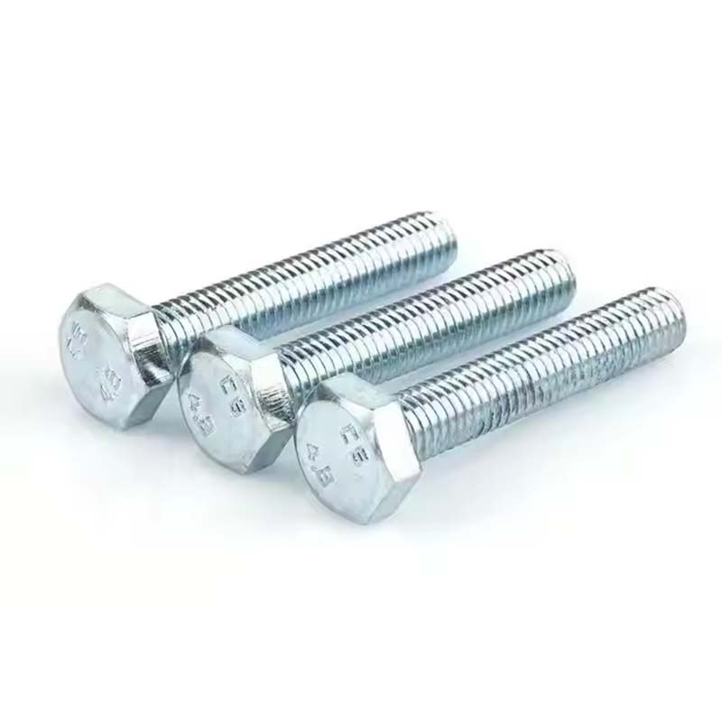 အဆင့် 4.8 သွပ် hexagon bolt plated