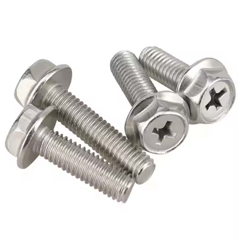 အဆင့် 6.8 Cross Heyxage Flange Bolt