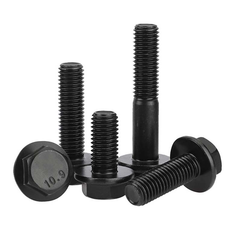 မိုးသည်းထန်စွာ hex flange bolt