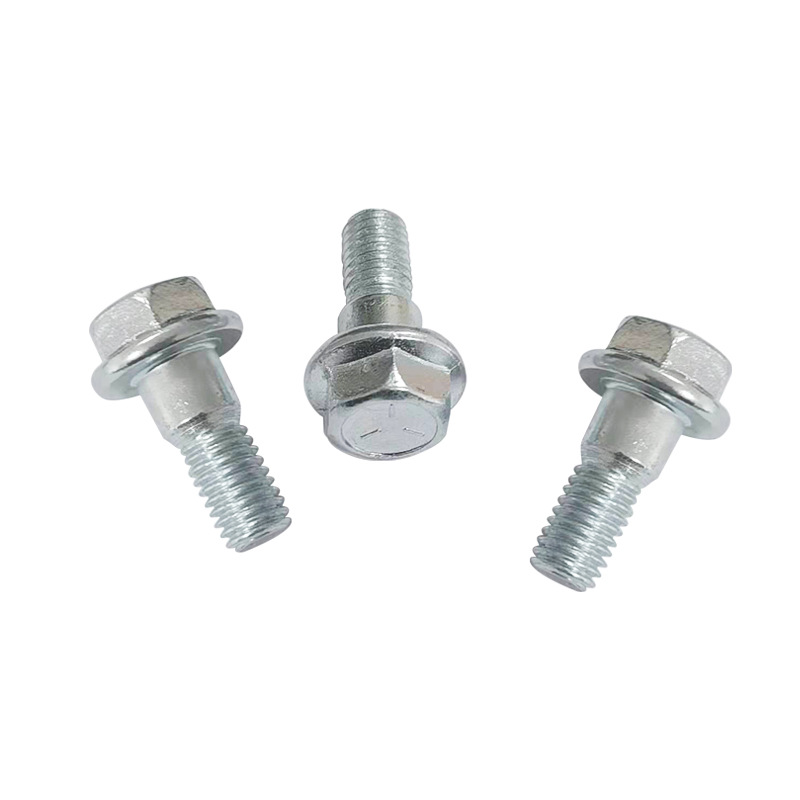 Grooved ဒီဇိုင်းနှင့်အတူ Heyazagnagn flange bolts