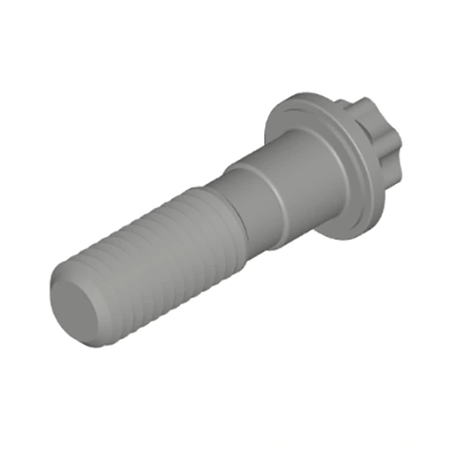 သေးငယ်တဲ့ flange နှင့်အတူ hexalobular ခေါင်းကိုသော့ခလောက်