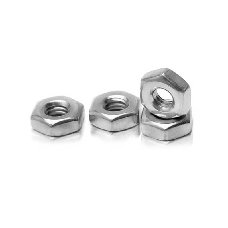 High Hardness Flat Cutting Surface Hexagonal Nut