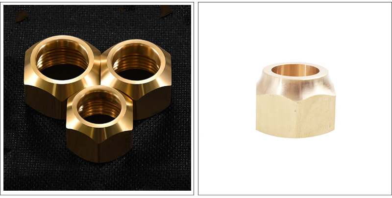 Hexagon nuts with cone