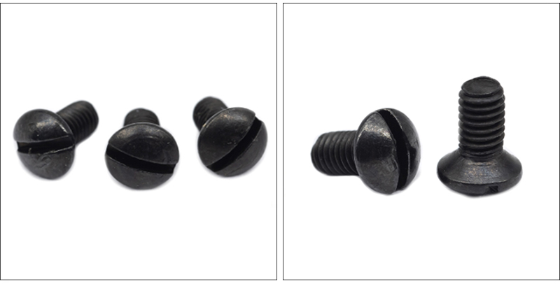 80°Slotted Countersunk raised head screws truncated