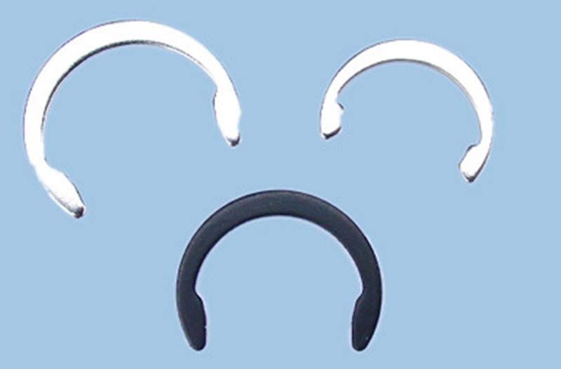 Spring retaining rings