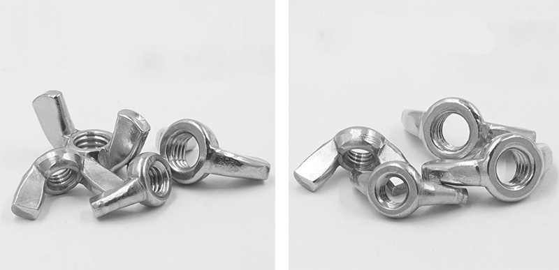 Wing Nut with Rounded Wings