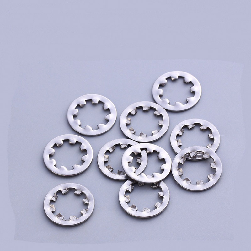 Internal Tooth Lock Washers Steel Zinc