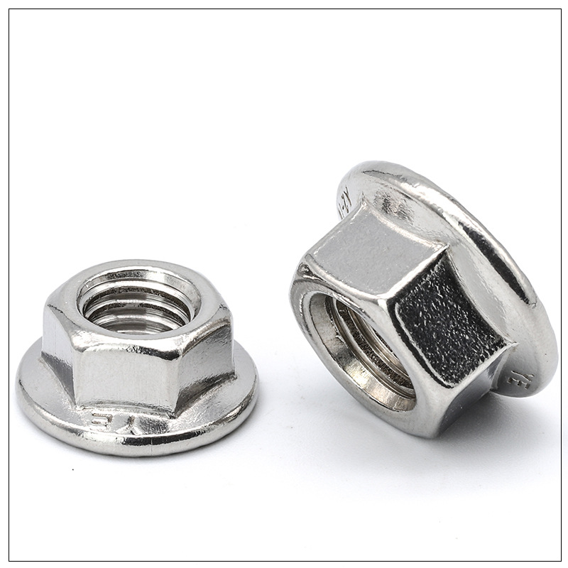 မက်ထရစ် hex flange အခွံမာသီး