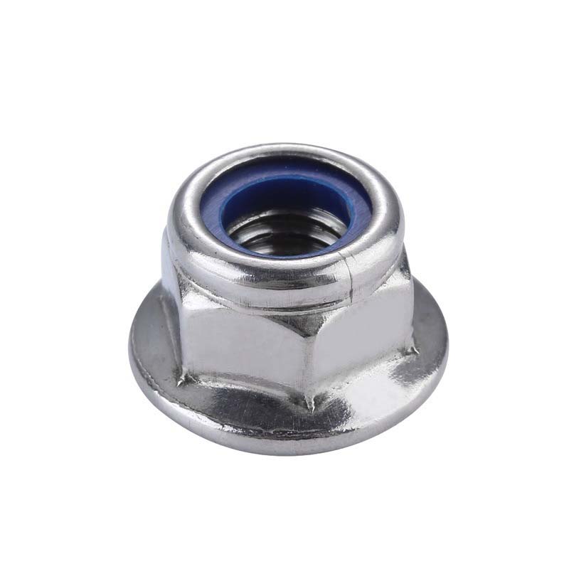 နိုင်လွန် hexage flange lock nutert ထည့်သွင်း