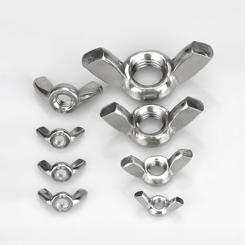 Round Wing Shape Nut