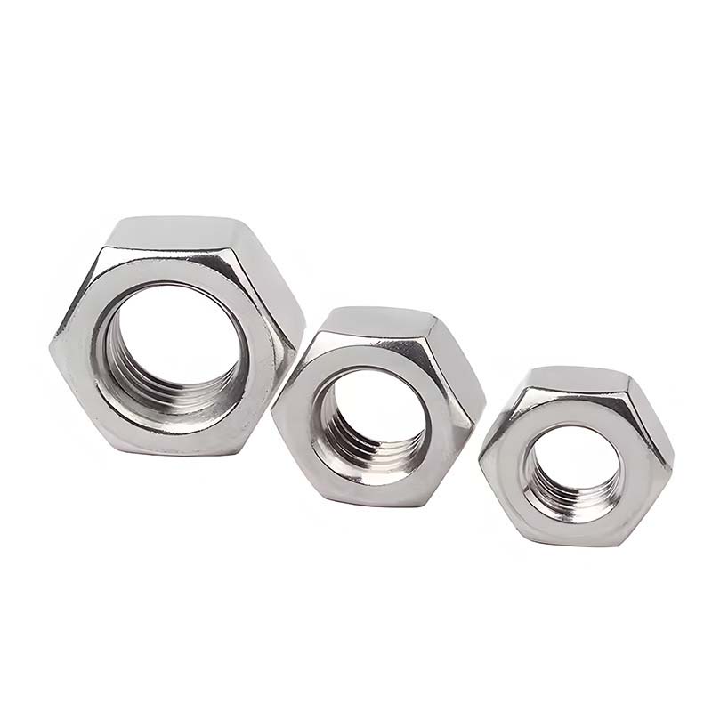 Single Chamfered hexagered hexagon plut nut