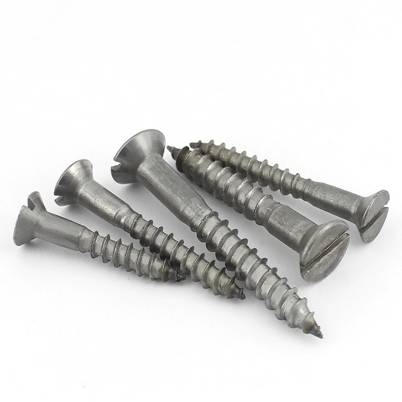 အပေါက် Countersunk Stainless Steel Wood Screw