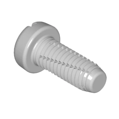cheese head thread cuting screw နှစ်ခု slotted