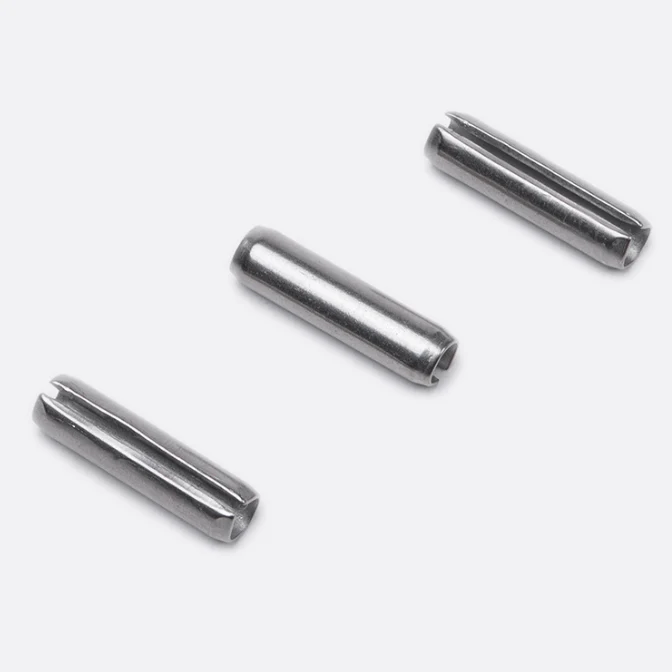 Spring-type stick ဖြောင့် pins-slotted အလင်း