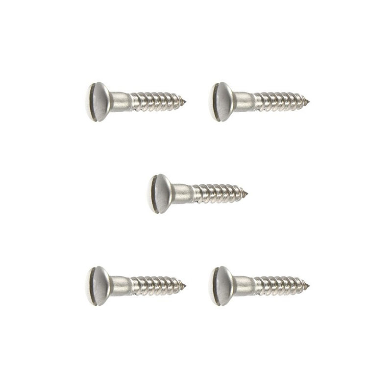 Wood Screw Slotted Round Head သည် Low Carbon Steel